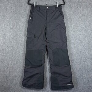 Columbia Bugaboo Omni-Tech Ski Pants Black Youth Size Large #2181
